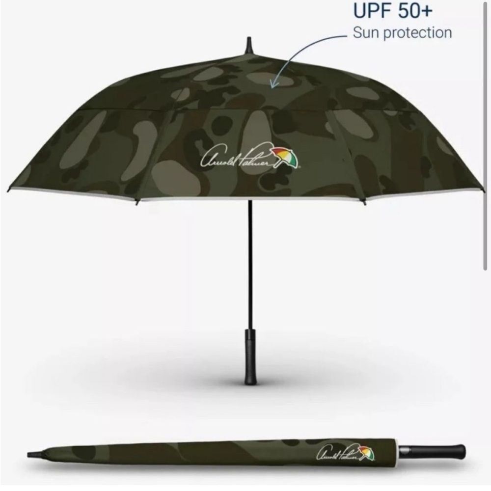 New Weatherman Arnold Palmer Camo Umbrella